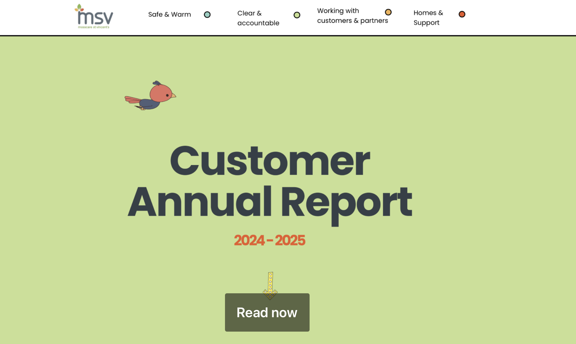 Link to customer annual report 