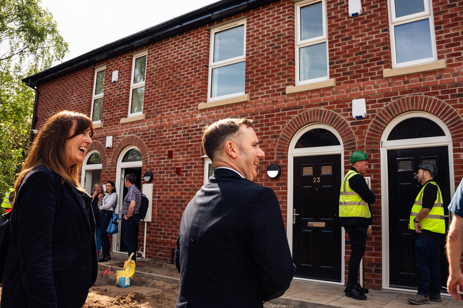 Guests shown around Shawe View in Urmston