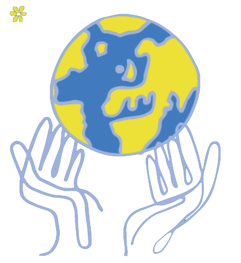 Image of globe in someone's hands