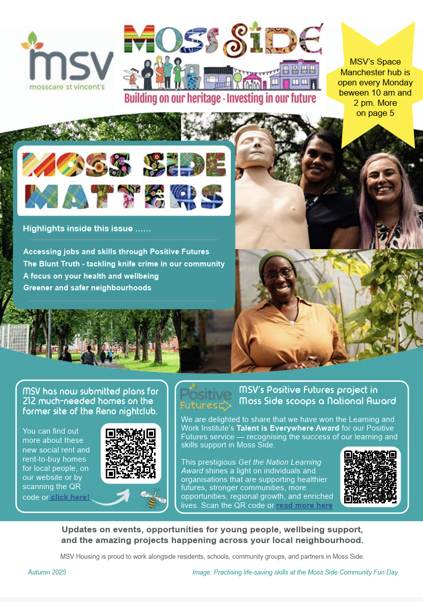 Moss Side Newsletter Autumn 2025