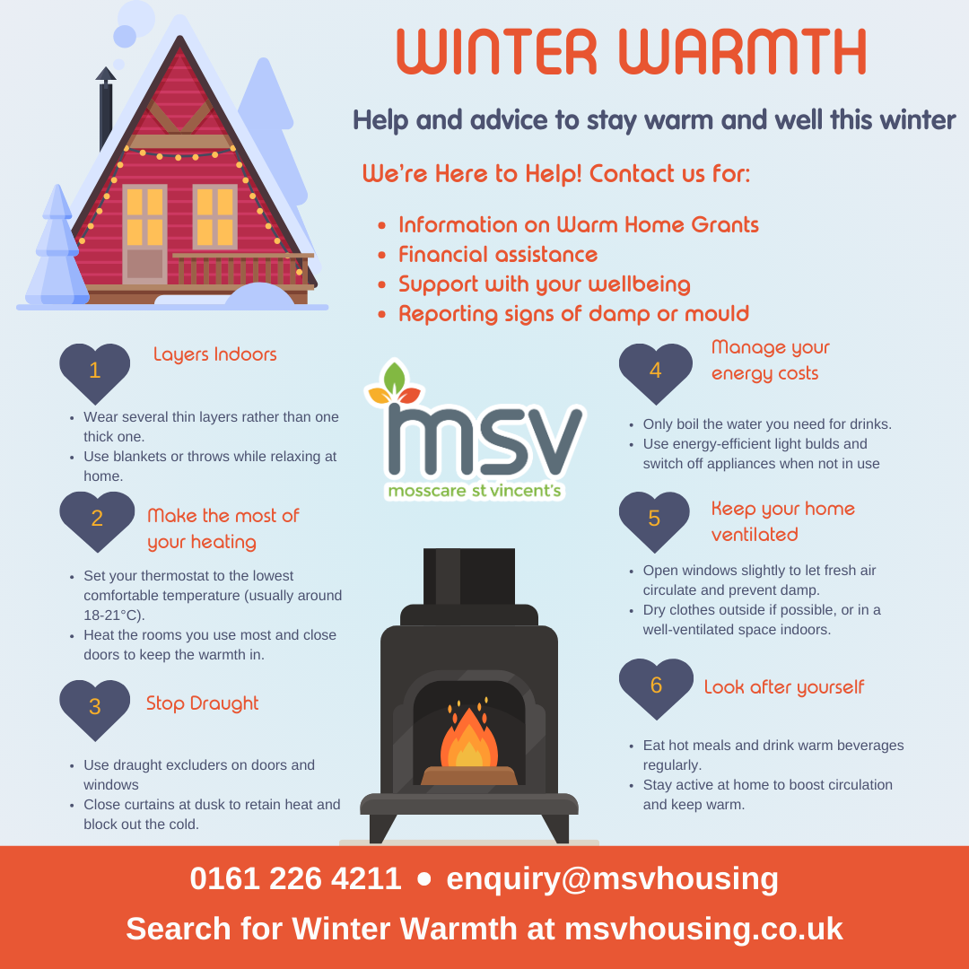Help And Advice To Stay Warm This Winter