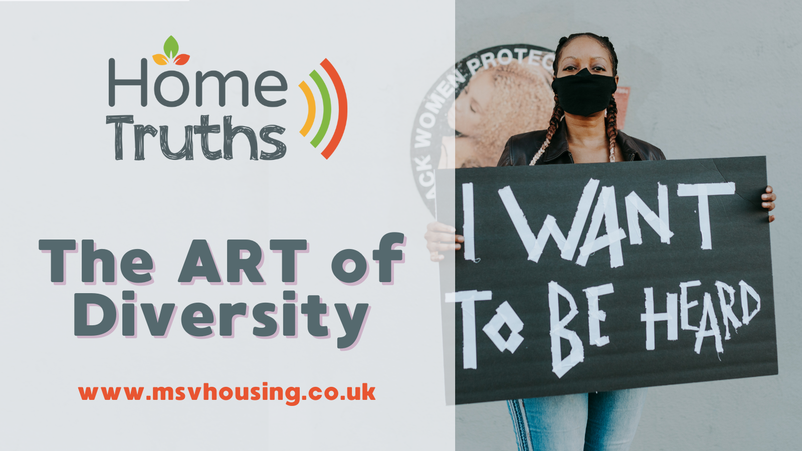 Graphic of Home Truths logo - The ART of Diversity