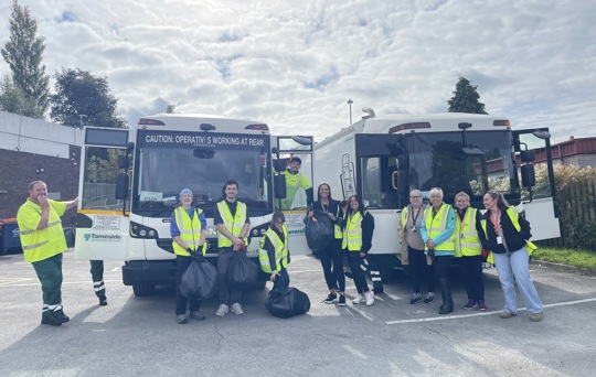 Give and Gain month - MSV colleagues have been out in communities!