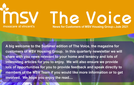 Take 5 to read our customer newsletter