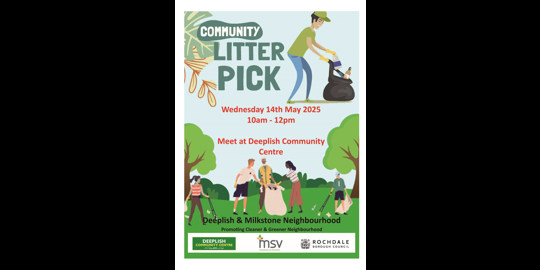 Join us for a Community Litter Pick in Rochdale