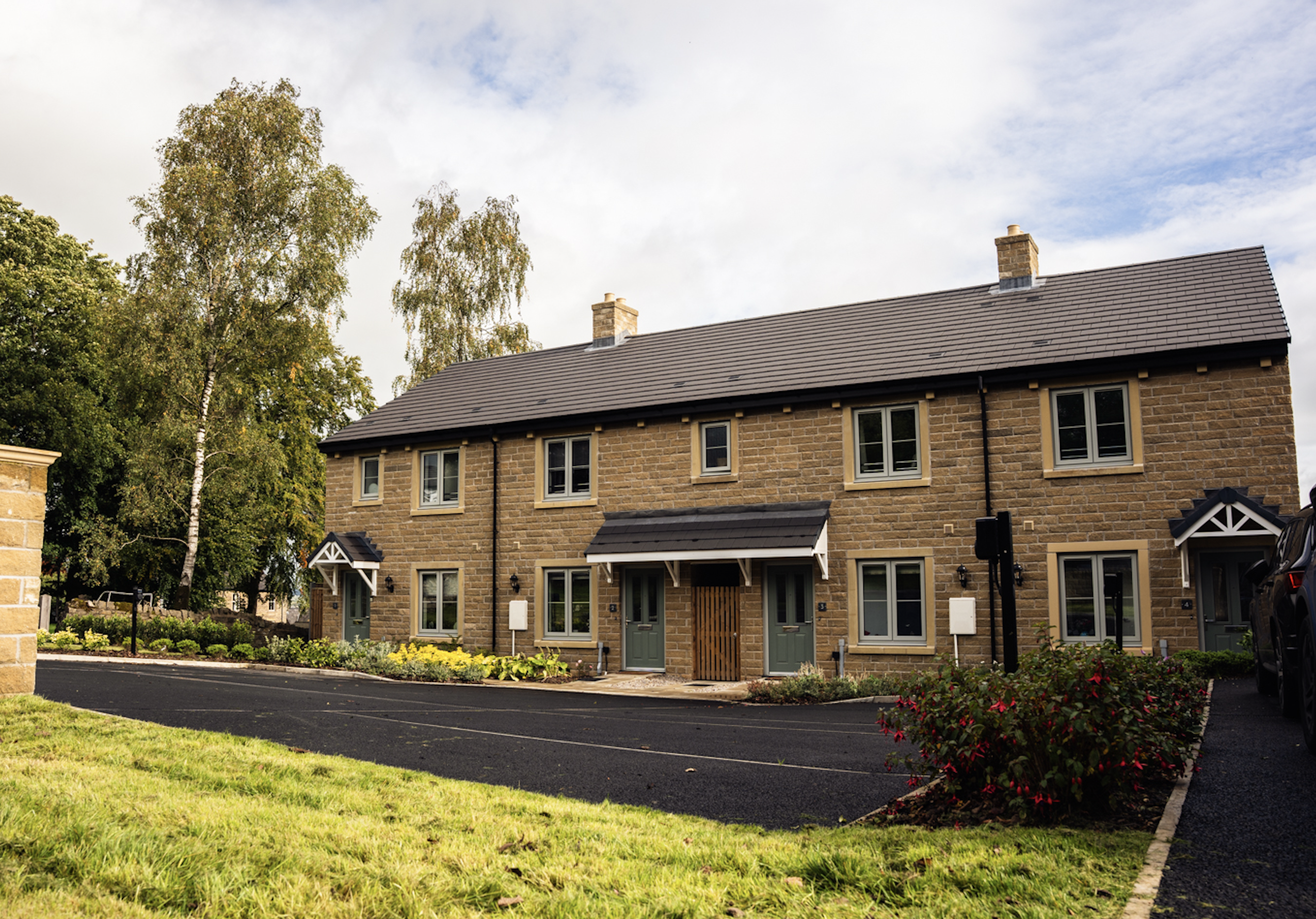 4 cottage style homes at Ravenswood in Chatburn