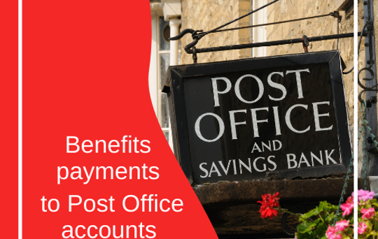 HMRC to stop paying into Post Offices