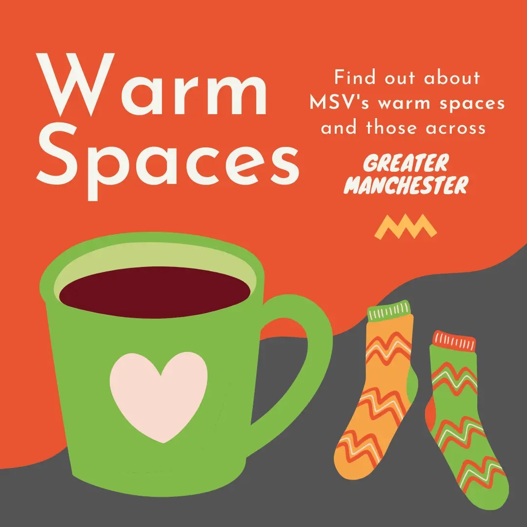 Warm spaces graphic