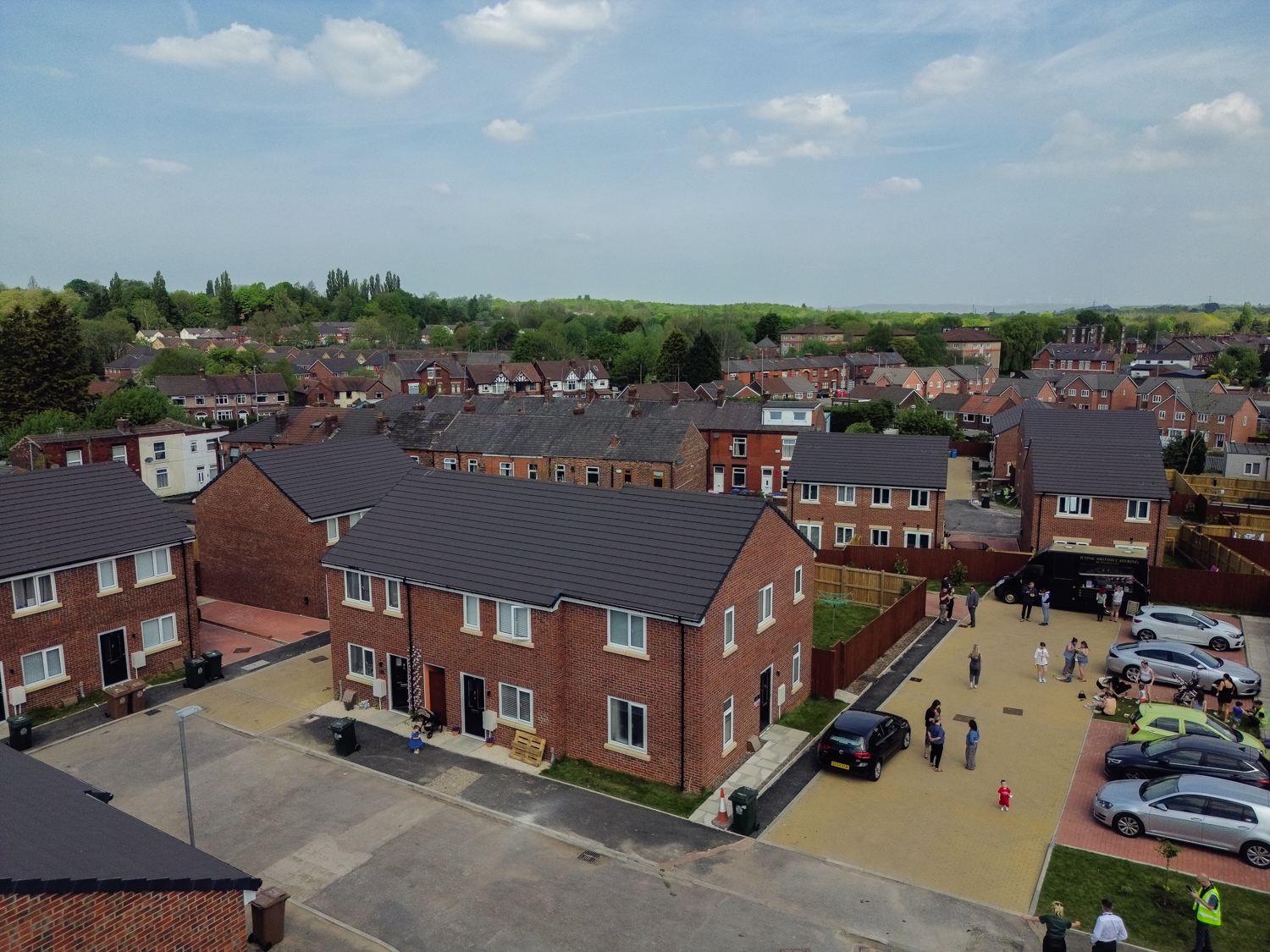 Townley Gardens view from above