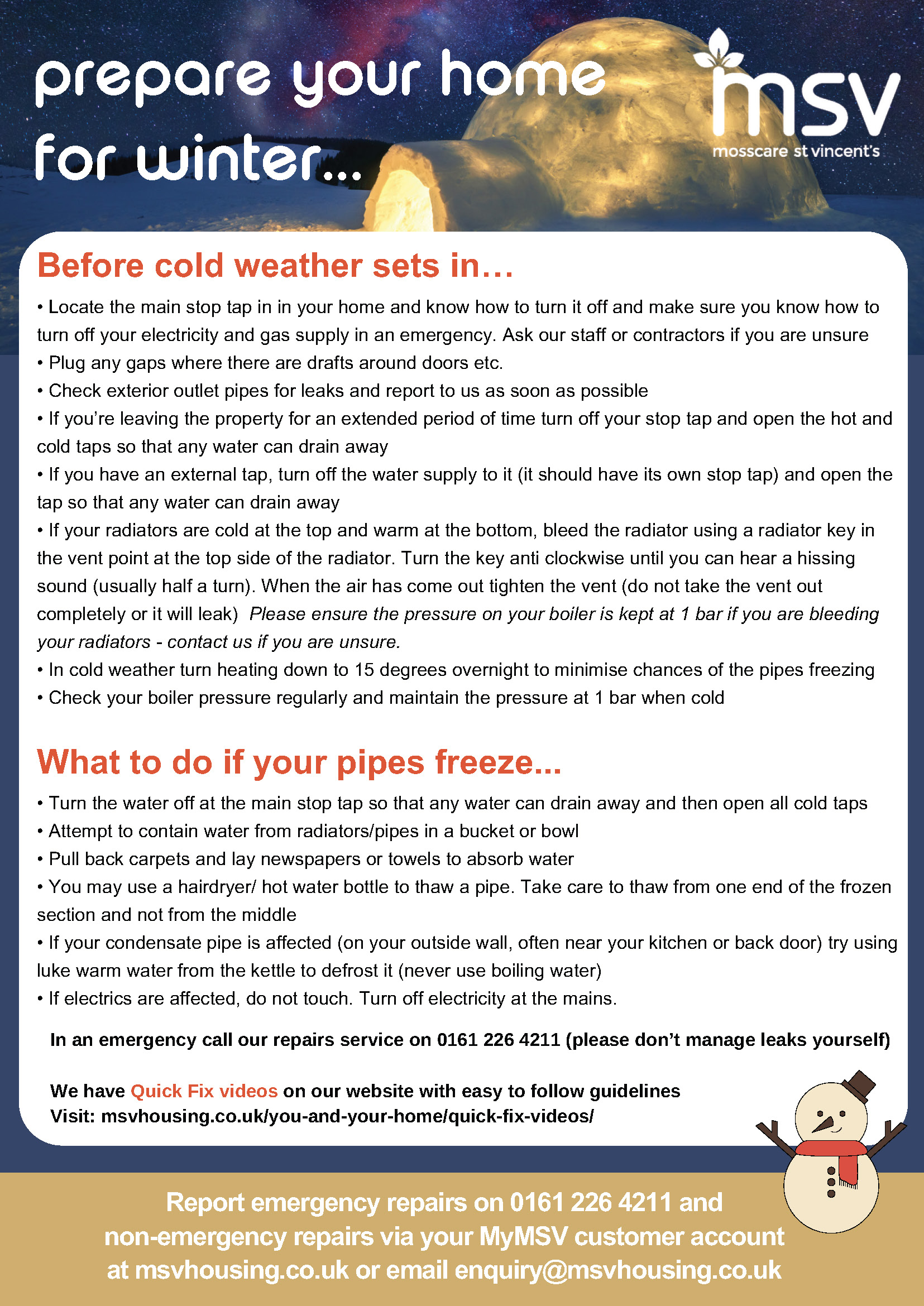 Prepare Your Home For Winter (1)