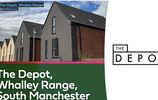 Just 3 properties left for sale at The Depot, Manchester!