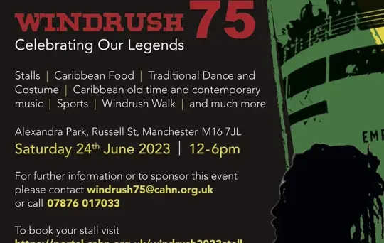 Greater Manchester celebrates Windrush Day 2023 with flagship event at Alexandra Park