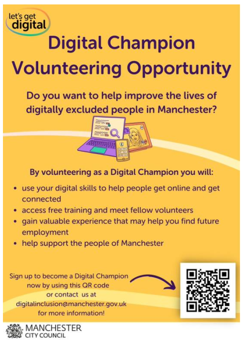 Digital Champion Volunteer Opportunity