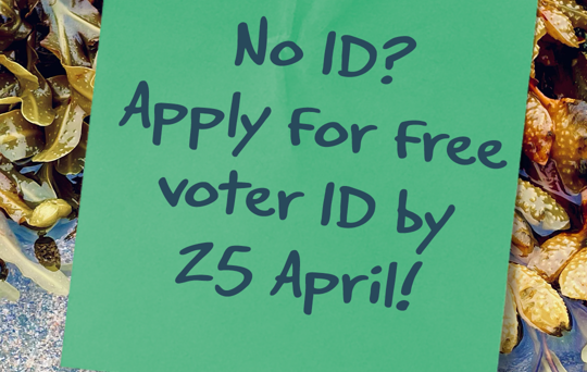 Photo ID now required to vote at local elections on 4 May