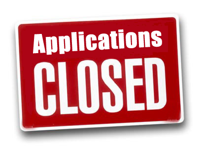 Applications Closed