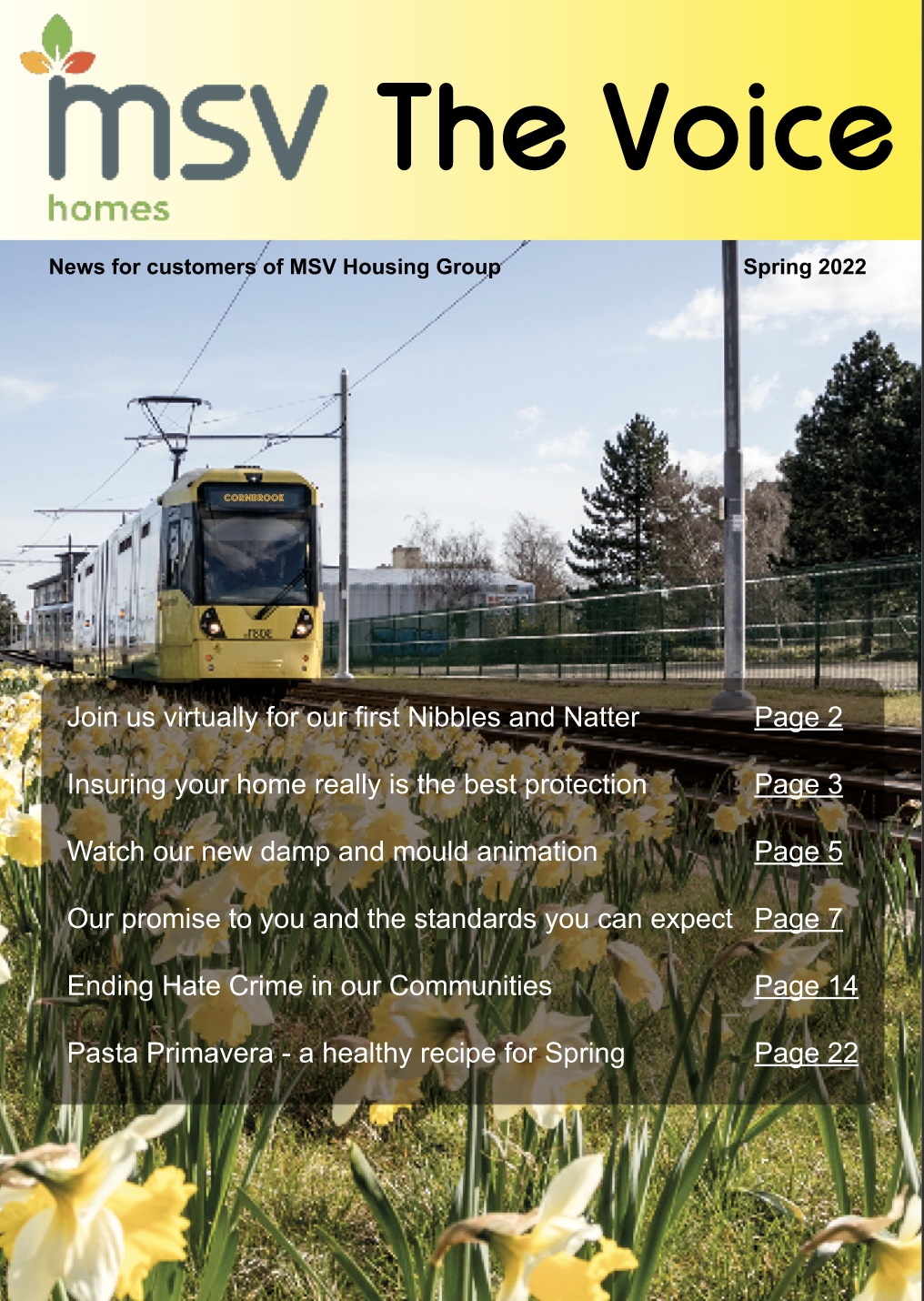 Customer magazine - The Voice, Spring edition