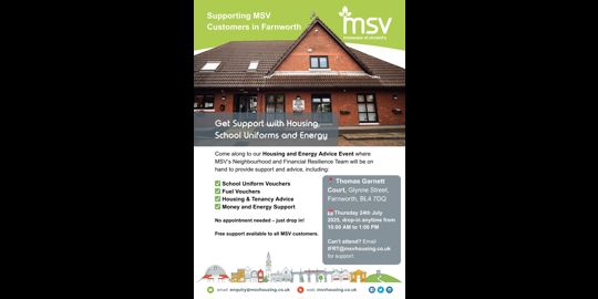 Housing and Energy Advice Event - Bolton