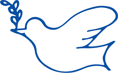 Graphic of a dove