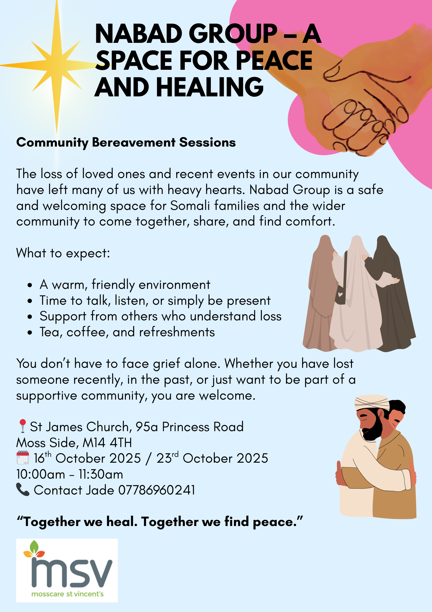 Bereavement Sessions Oct 25