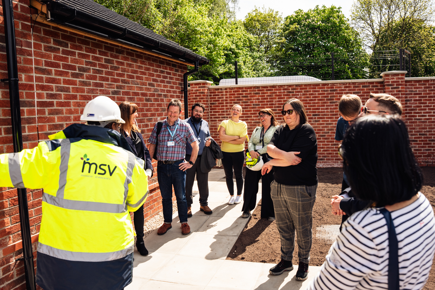 Guests shown around Shawe View in Urmston