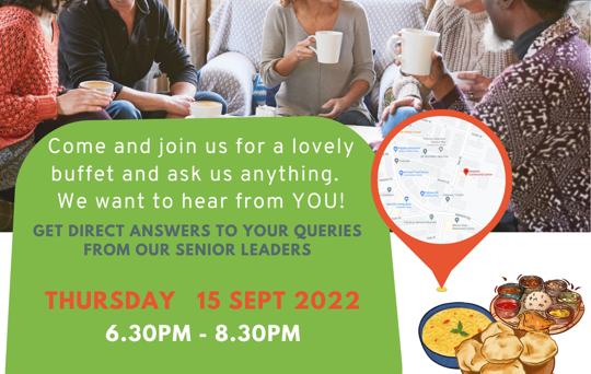 Invitation to our next Nibbles n Natter Customer Forum