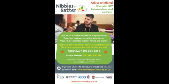 Nibbles 'n' Natter - 24 July